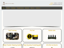 Tablet Screenshot of bellissimagel.com